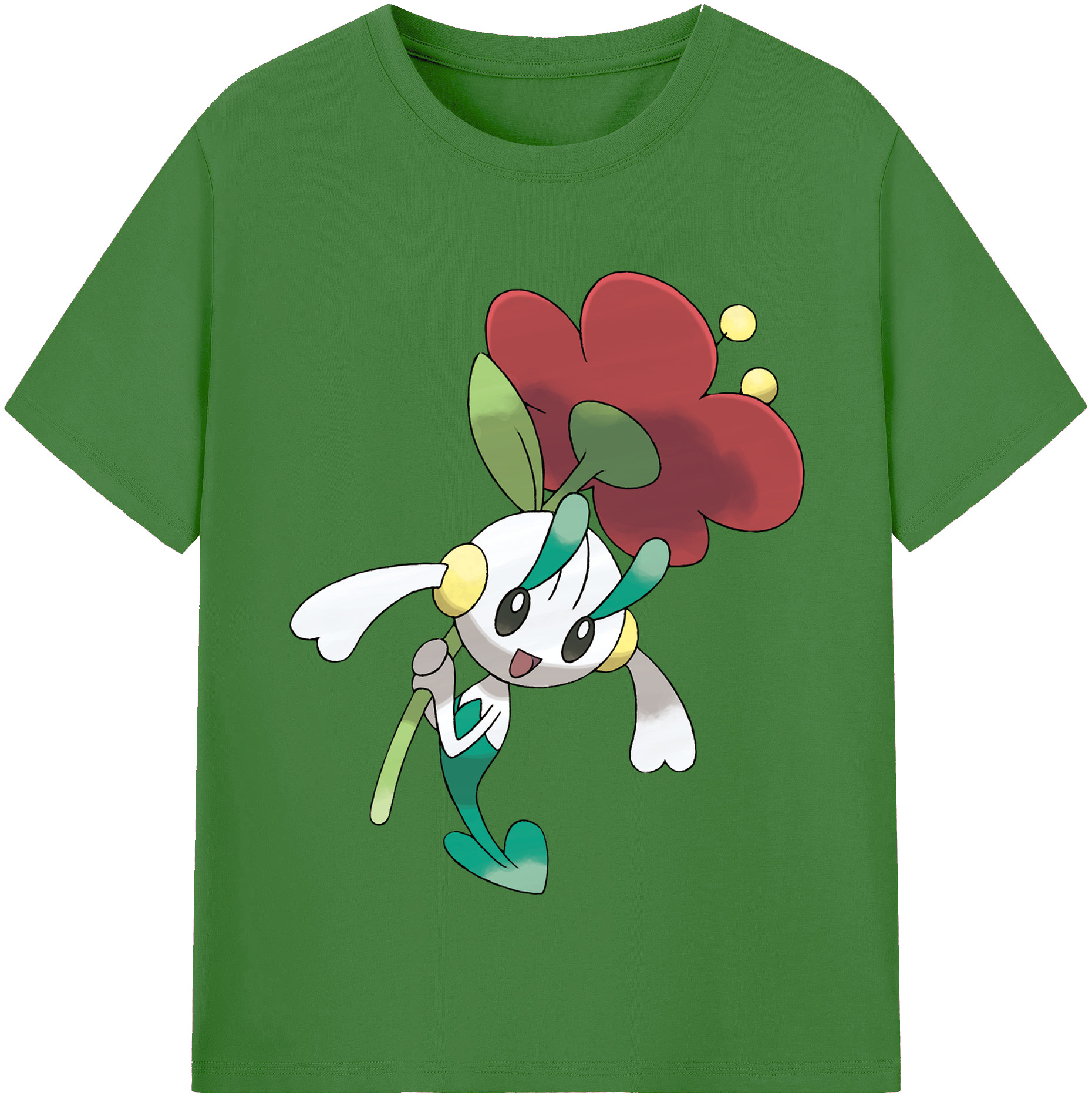 （画像用） ポケットモンスター Pokémon レディースカジュアルプリントTシャツ（綿100％）